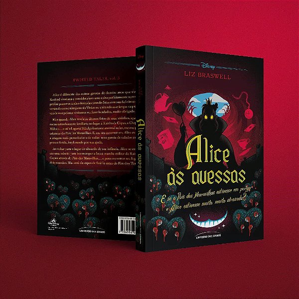 Livro Alice às Avessas - e se o País das Maravilhas Estivesse em Perigo e Alice E - Braswell