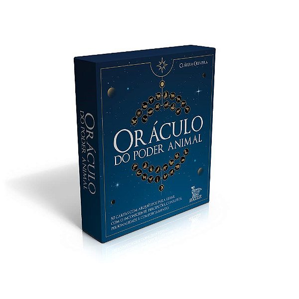 Livro Oraculo do Poder Animal - Claudia Oliveira