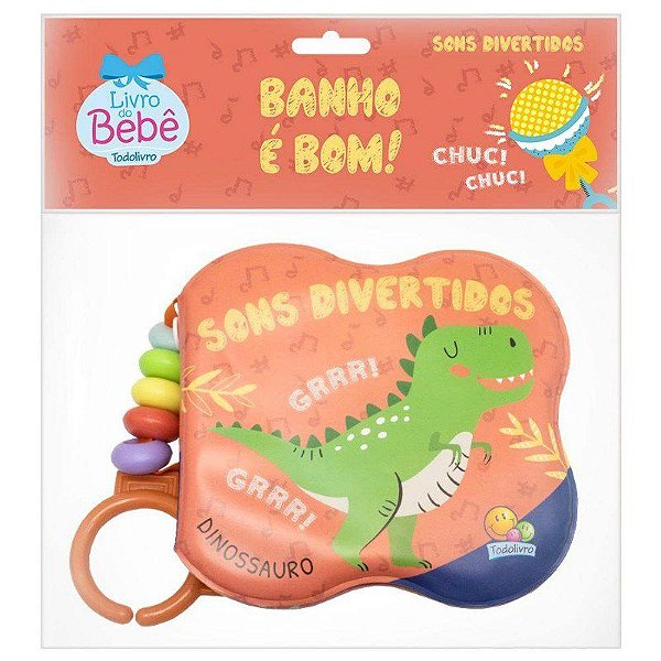 Banho e Bom! - Sons Divertidos - Editora Todolivro