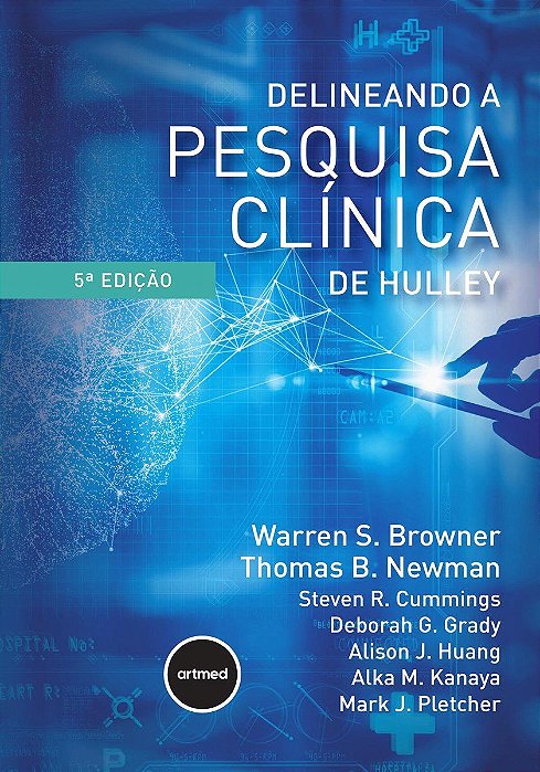 Livro Delineando a Pesquisa Clínica de Hulley - Artmed