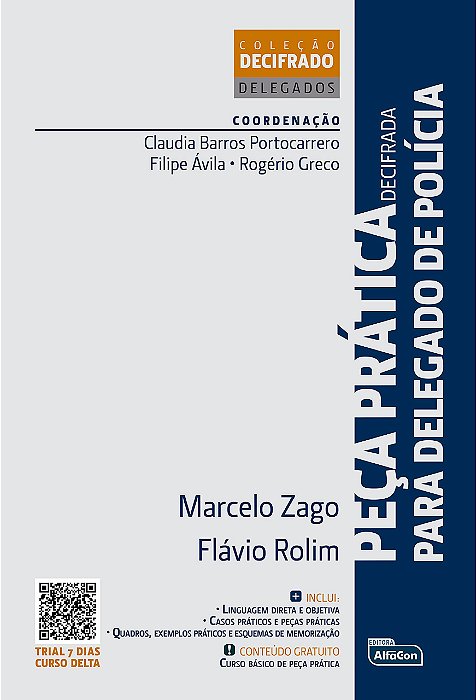 Livro Peça Prática Decifrada  para Delegado de Polícia