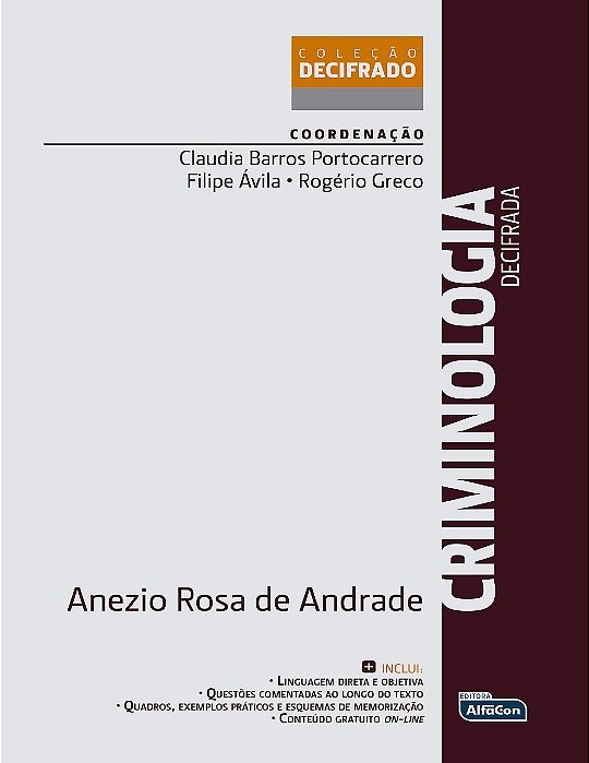 Livro Criminologia Decifrada - Andrade