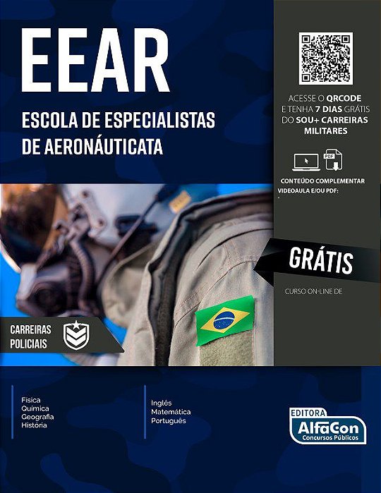 Livro EEAR Escola de Especialistas de Aeronáutica - Alfacon