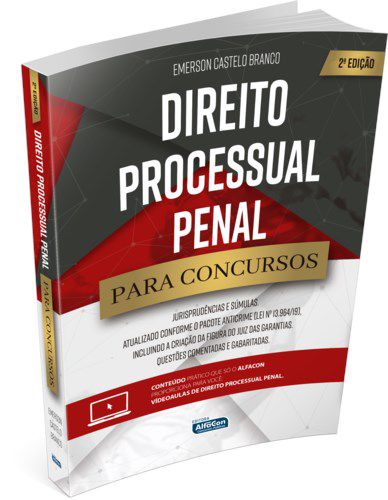 Livro Direito Processual Penal para Concursos - Castelo Branco - Alfacon
