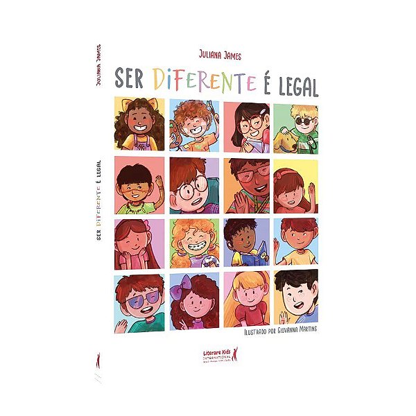 Livro Ser Diferente é Legal - James - Literare Books