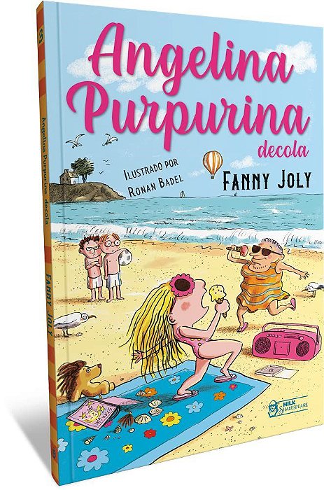 Livro Angelina Purpurina Decola - Joly