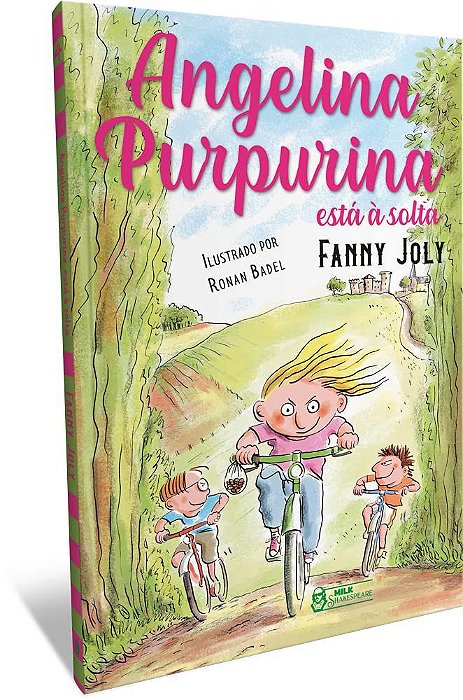 Livro Angelina Purpurina Esta a Solta - Joly