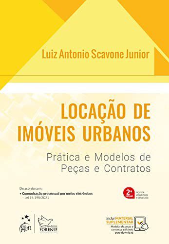Livro Locação de Imóveis Urbanos- Scavone Junior - Forense