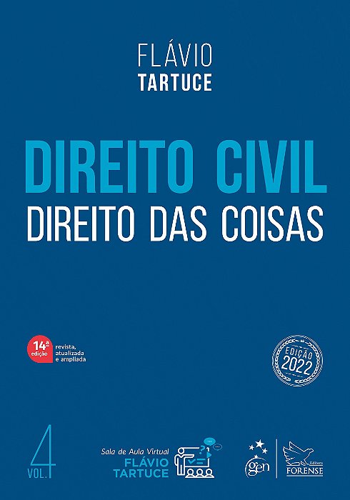 Livro Direito Civil: Direito das Coisas - Vol. 4 - Tartuce