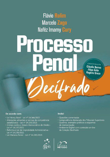 Livro Processo Penal - Rolim/zago/cury