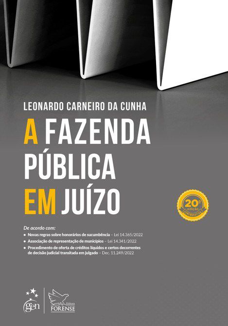 Livro Fazenda Publica em Juizo, A - Cunha