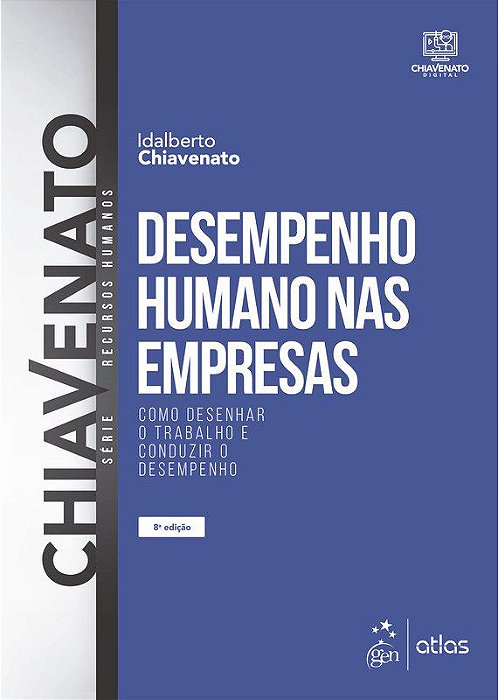 Livro Desempenho Humano Nas Empresas - Chiavenato