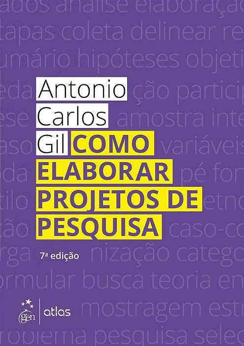 Livro Como Elaborar Projetos de Pesquisa