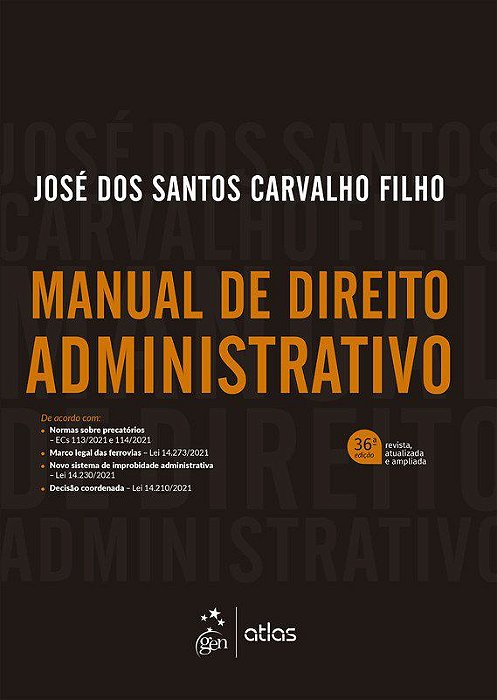 Livro Manual de Direito Administrativo - Carvalho Filho