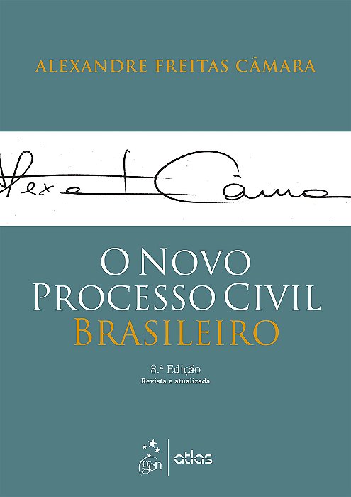 Livro Novo Processo Civil Brasileiro: Camara/ Atlas