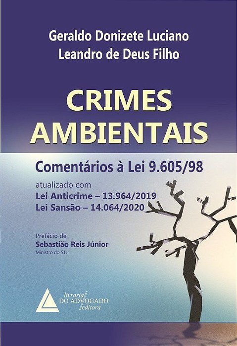 Livro Crimes Ambientais Comentários à Lei 9.605/98 - Luciano - Livraria do Advogado