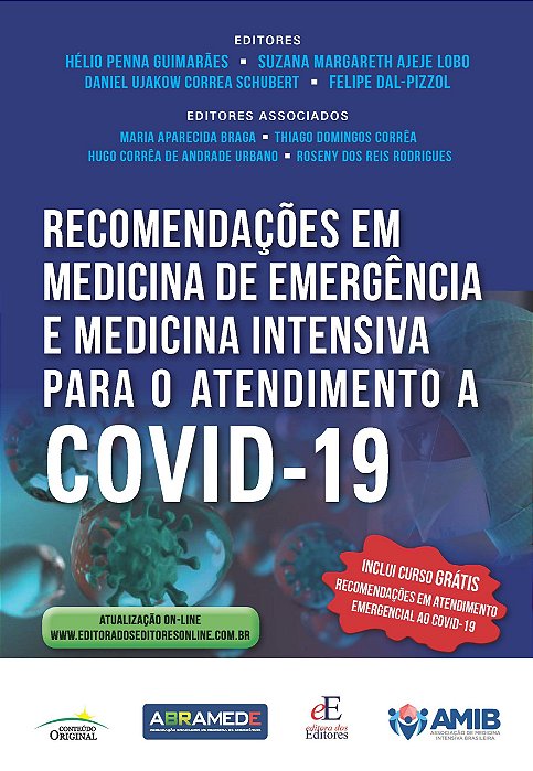 Livro Recomendacoes em Med. Emergencia P/ Aten. Covid-19 - Guimaraes