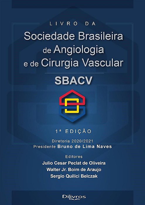 Livro da Sociedade Brasileira de Angiologia Cirurgia Vascular SBCVA