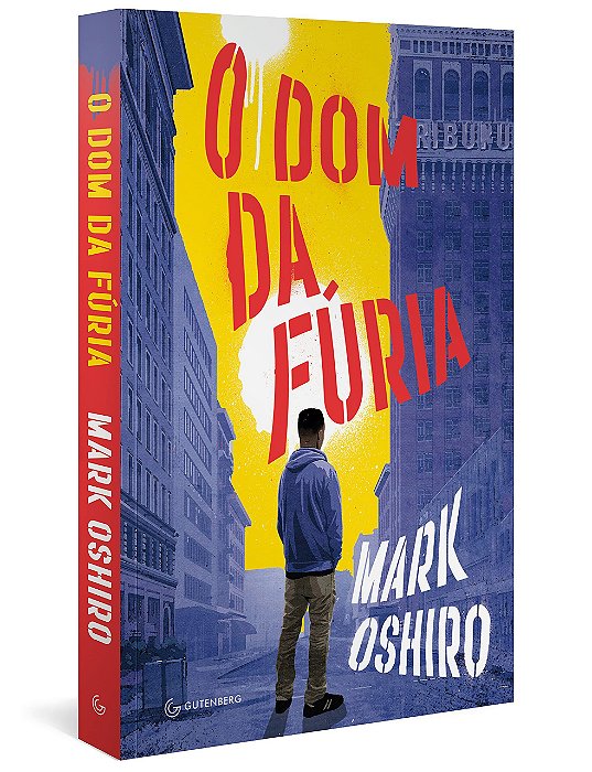 Livro O Dom da Fúria (com Marcador + Estêncil) - Oshiro
