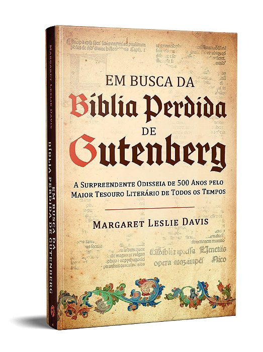 Livro Em Busca da Biblia Perdida de Gutenberg: a Surpreendente Odisseia de 500 an - Davis