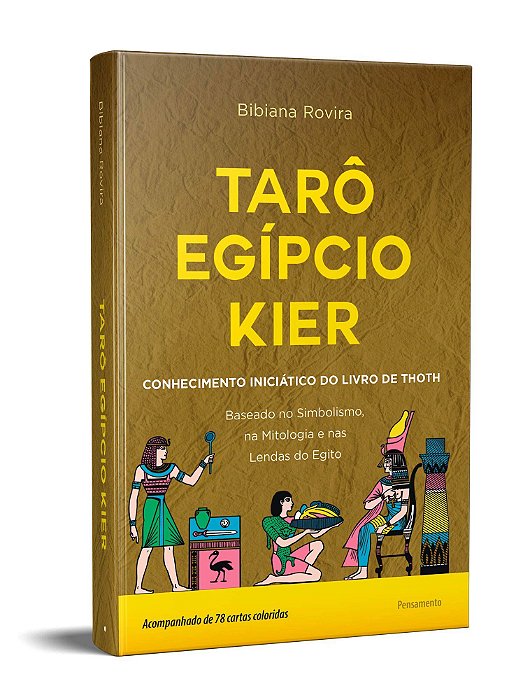 Livro Tarô Egípcio Kier