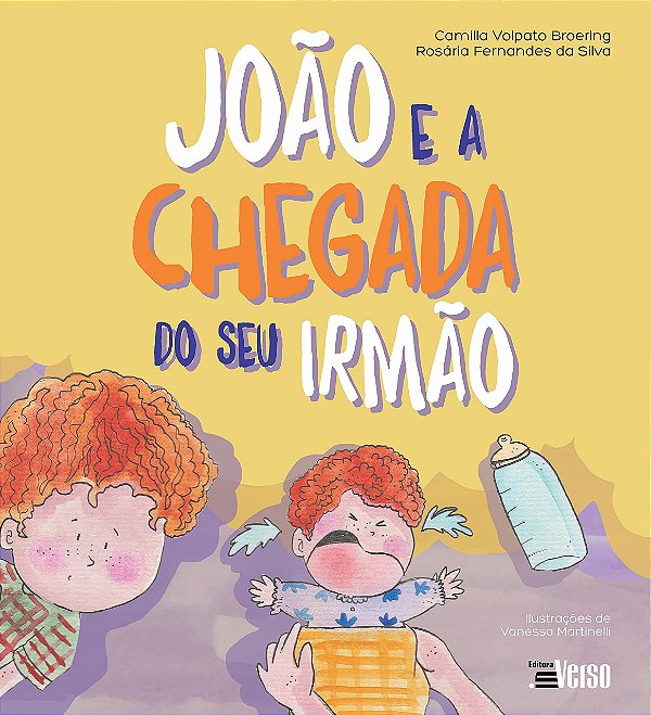 Livro João e a Chegada do Seu Irmão - Broering - Inverso