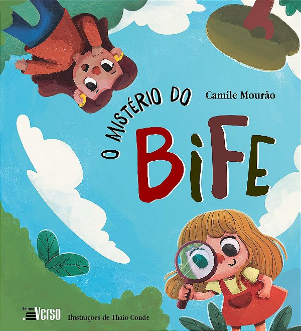 Livro Mistério do Bife, O - Mourão - Inverso