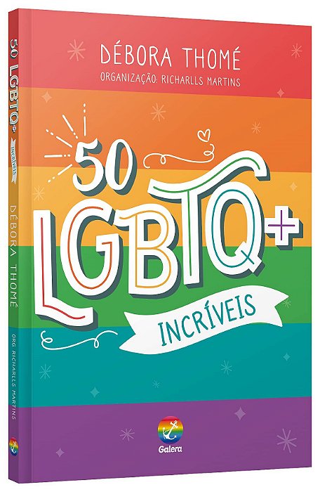 Livro 50 LGBTQ+ Incríveis