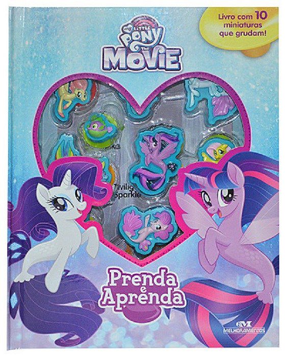 Livro My Little Pony  Prenda e Aprenda