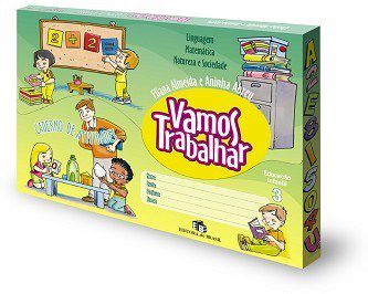 Livro Vamos Trabalhar Pasta de Atividades - Vol. 3 - Col.vamos Trabalhar - Abreu - Brasil