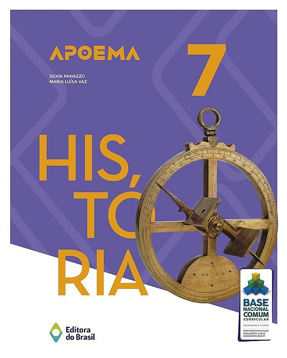 Livro Apoema Historia - 7 ano - Vaz/ Panazzo