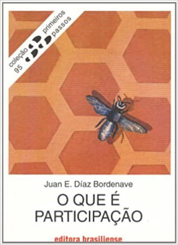 Livro Que e Participacao, O - Bordenave