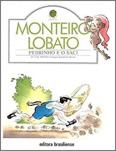 Livro Pedrinho e o Saci - Rocambole - Lobato