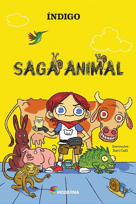 Livro Saga Animal - Indigo - Moderna
