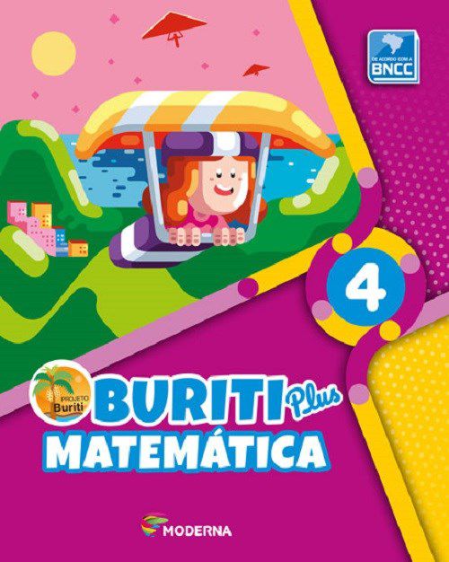 Livro Buriti Plus Matemática 4 Ano -  Moderna