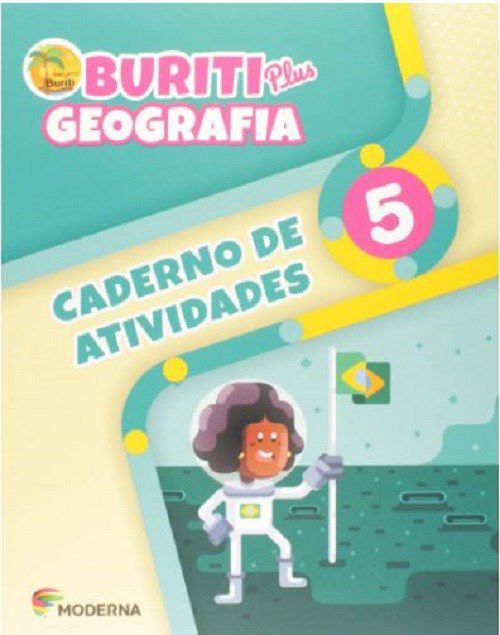 Livro Buriti Plus Geografia: 5  Ano - Caderno de Atividades - Moderna