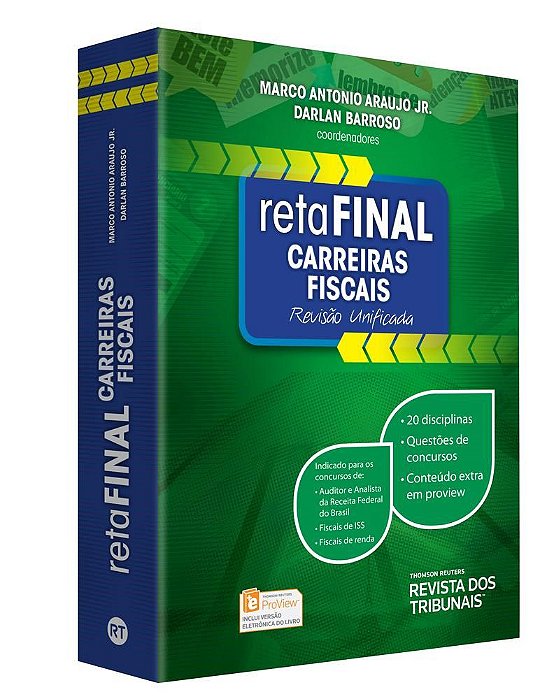 Livro Reta Final Carreiras Fiscais - Revisao Unificada - Araujo Jr/barroso (c