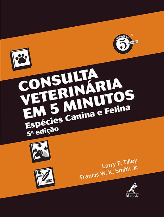 Livro Consulta Veterinária em 5 Minutos - Smith Jr. - Manole