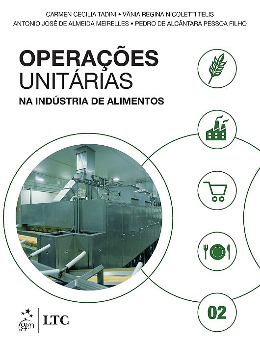 Livro Operações Unitárias Na Indústria de Alimentos Vol. 2