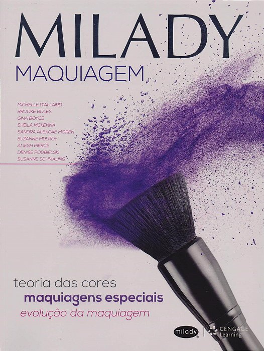 Livro Milady Maquiagem Teoria Das Cores - Maquiagem Especiais -  Allaird - Cengage