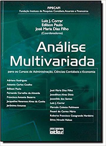 Livro Análise Multivariada para os Cursos de Administração, Ciências Contábeis