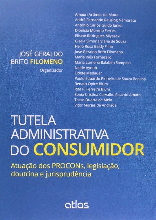 Livro Tutela Administrativa do Consumidor - Filomeno
