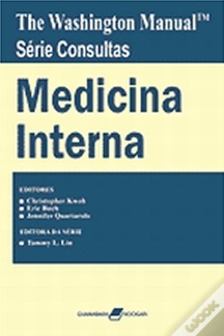 Livro The Washington Manual Serie Consultas - Medicina Interna - Kwoh
