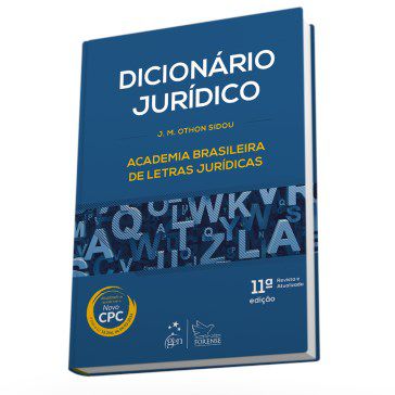 Livro Dicionario Juridico - Academia Brasileira de Letras Juridicas - Sidou