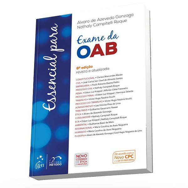 Livro Essencial para o Exame da Oab - Serie: Essencial - Gonzaga/roque