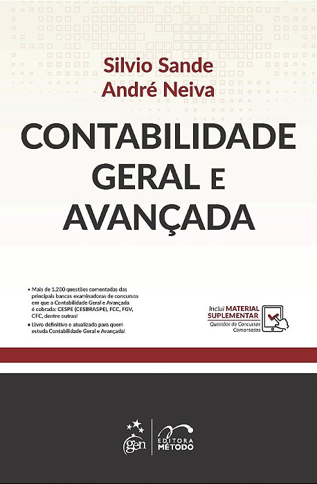 Livro Contabilidade Geral e Avançada  Sande