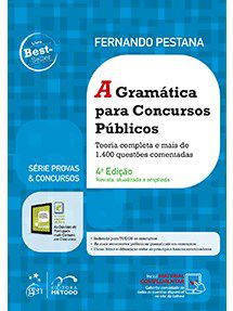 Livro Gramática para Concursos Públicos  Pestana
