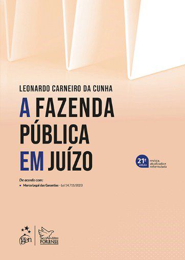 Livro A Fazenda Pública Em Juízo  Cunha