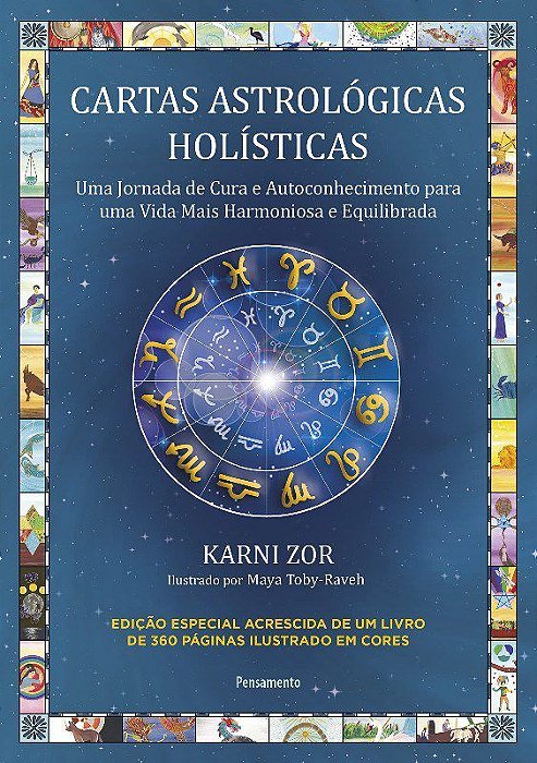 Livro Cartas Astrológicas Holísticas - Zor - Pensamento