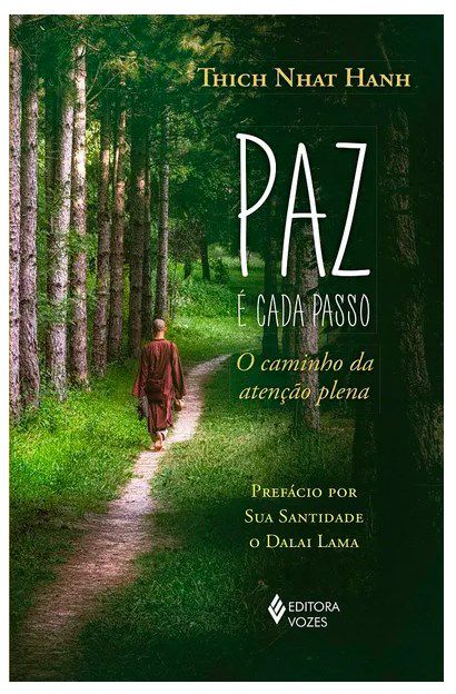 Livro Paz e Cada Passo: o Caminho da Atencao Plena  Hahn